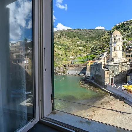 Apartment 294 - Il Mare Finestra - Vista Mare E Spiaggia, Nel Cuore Di E Delle Cinque Terre Vernazza