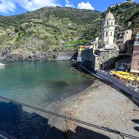 294 - Il Mare Finestra - Vista Mare E Spiaggia, Nel Cuore Di E Delle Cinque Terre 베르나차
