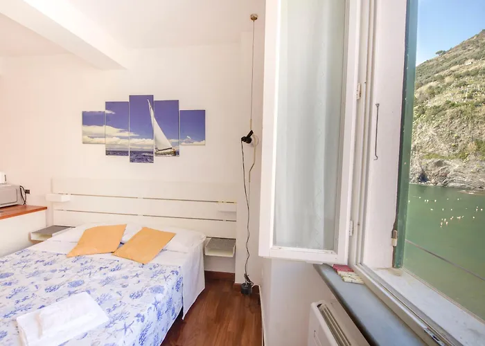 294 - Il Mare Finestra - Vista Mare E Spiaggia, Nel Cuore Di E Delle Cinque Terre Apartmán Vernazza