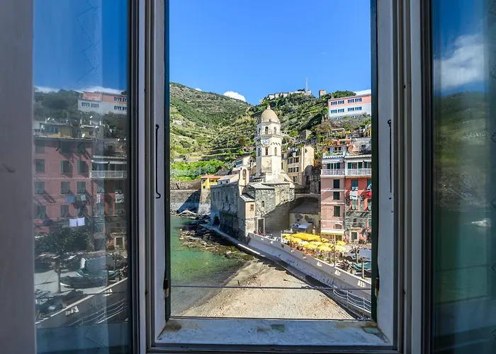 Daire 294 - Il Mare Finestra - Vista Mare E Spiaggia, Nel Cuore Di E Delle Cinque Terre